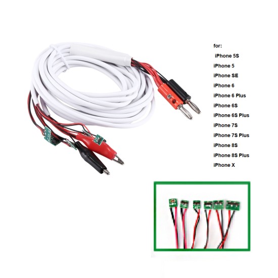 Baku Power Supply Diagnostic Cable for Apple iPhone 5 to X